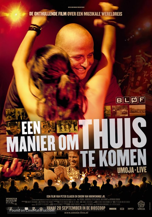 Manier om thuis te komen - Umoja live, Een - Dutch Movie Poster
