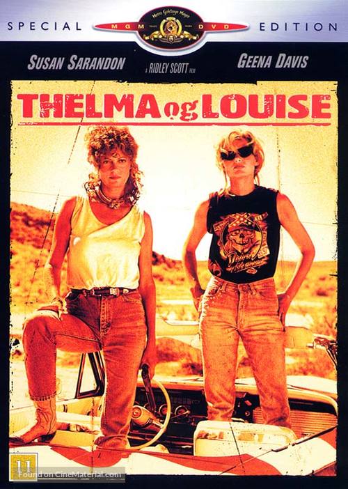 Thelma And Louise - Danish Movie Cover