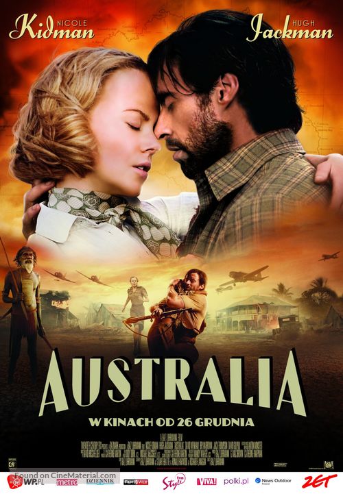 Australia - Polish Movie Poster