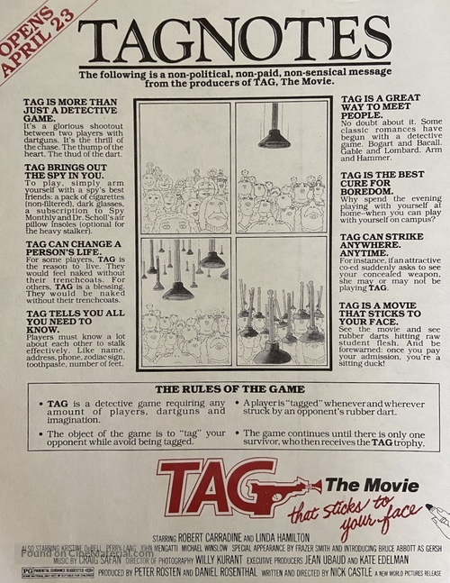 Tag: The Assassination Game - Movie Poster