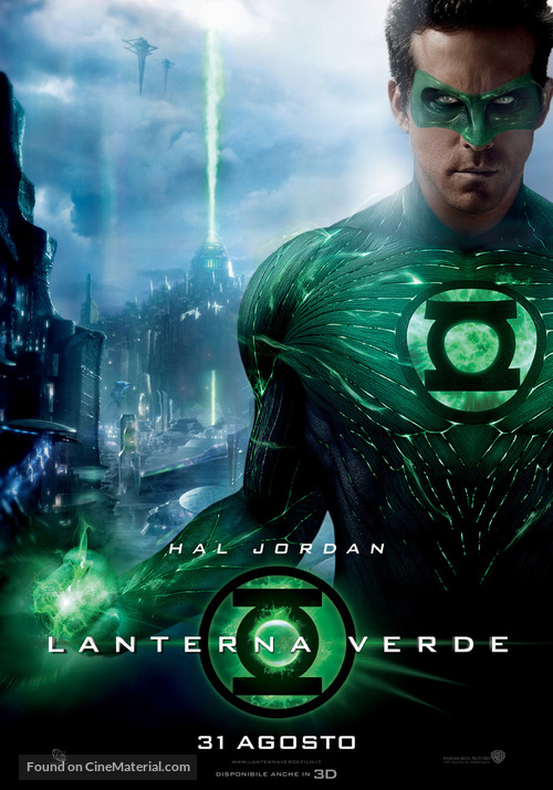 Green Lantern - Italian Movie Poster