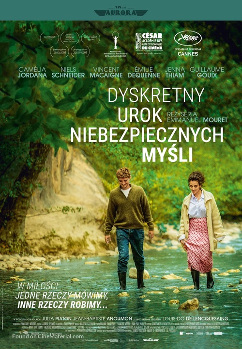 Les choses qu&#039;on dit, les choses qu&#039;on fait - Polish Movie Poster