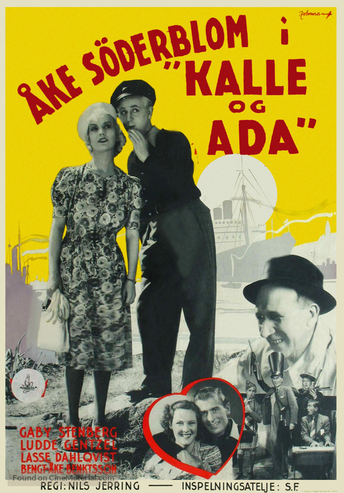 Vi Masthuggspojkar - Swedish Movie Poster