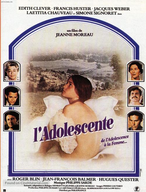 L&#039;adolescente - French Movie Poster