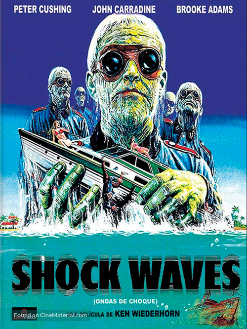 Shock Waves - Spanish Blu-Ray movie cover