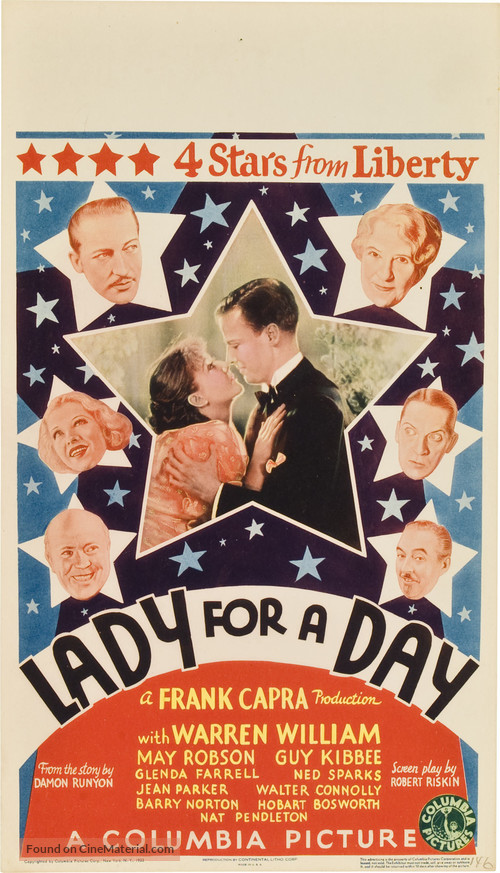 Lady for a Day - Movie Poster