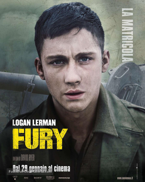 Fury - Italian Movie Poster