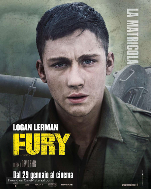 Fury - Italian Movie Poster