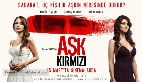 Ask Kirmizi - Turkish Movie Poster