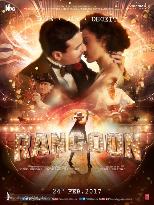 Rangoon - Indonesian Movie Poster