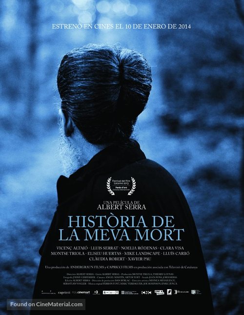 Història de la meva mort (2013) Spanish movie poster