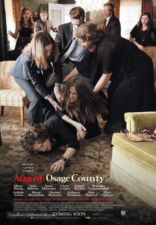 August: Osage County - Canadian Movie Poster