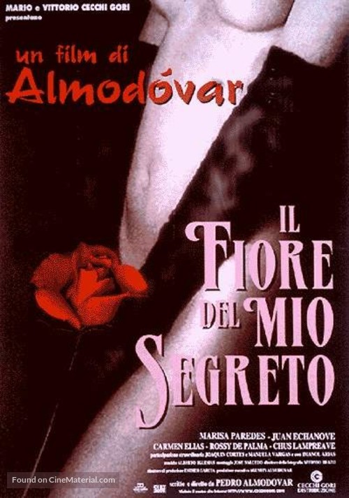 La flor de mi secreto - Italian Movie Poster