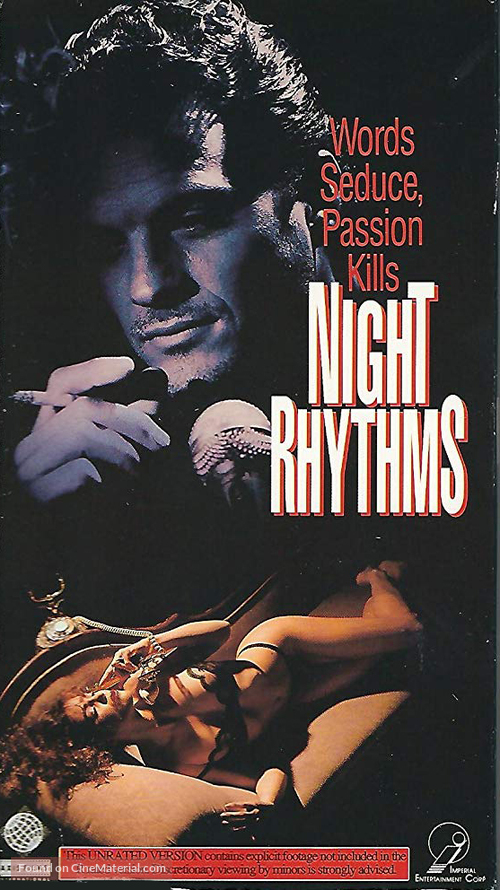 Night Rhythms - VHS movie cover