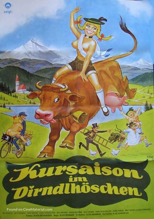 Kursaison im Dirndlh&ouml;schen - German Movie Poster