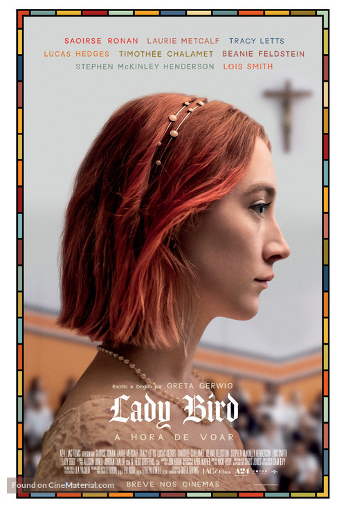 Lady Bird - Brazilian Movie Poster