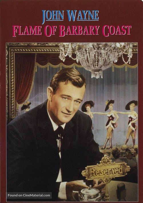 Flame of Barbary Coast - DVD movie cover