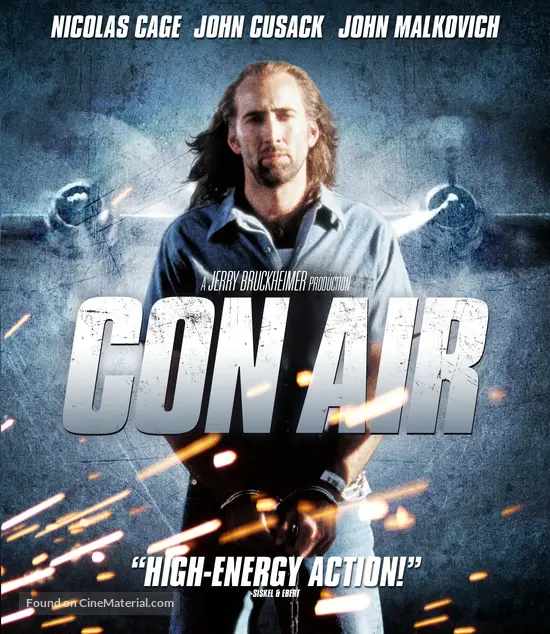 Con Air 1997 Movie Cover Con Air 1997 Movie Cover