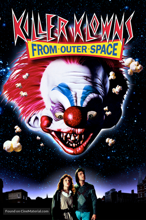 Killer Klowns from Outer Space (1988) dvd movie cover