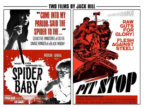 Spider Baby or, The Maddest Story Ever Told - British Combo movie poster