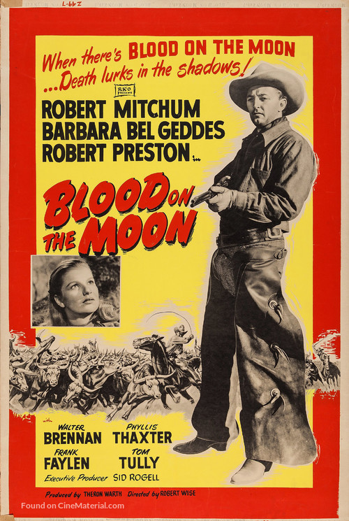 Blood on the Moon - Re-release movie poster