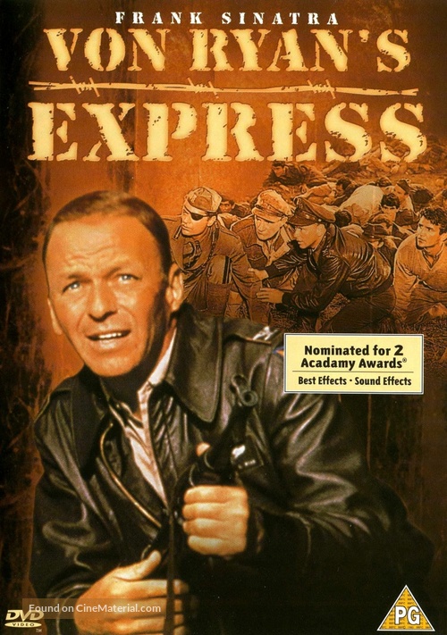 Von Ryan&#039;s Express - British DVD movie cover