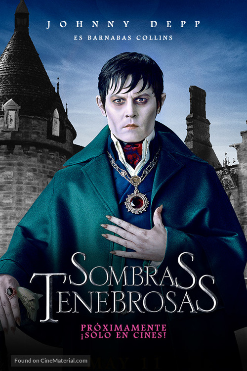 Dark Shadows - Argentinian Movie Poster