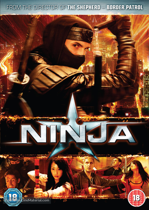 Ninja - British DVD movie cover