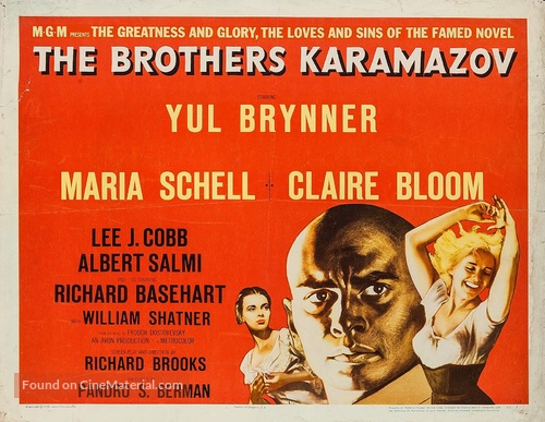 The Brothers Karamazov - Movie Poster