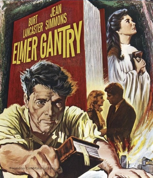 Elmer Gantry - Blu-Ray movie cover