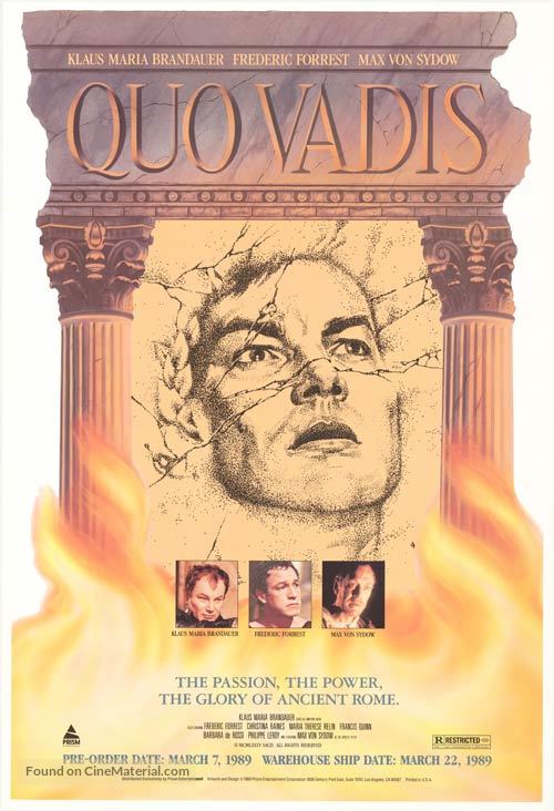 &quot;Quo Vadis?&quot; - Movie Poster