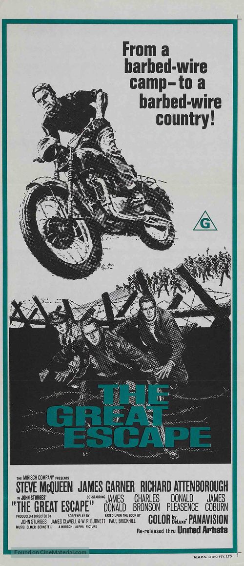 The Great Escape - Australian Movie Poster