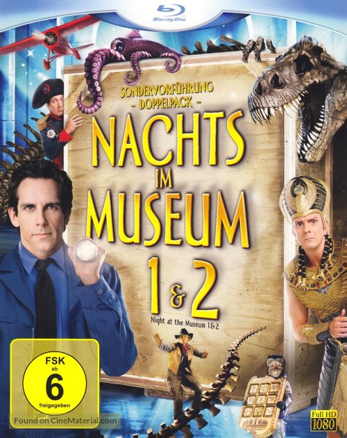 Night at the Museum - German Blu-Ray movie cover