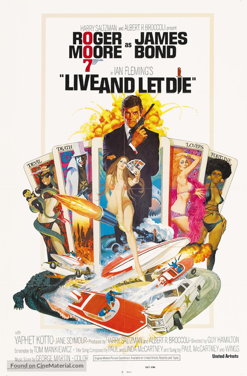 Live And Let Die - Movie Poster