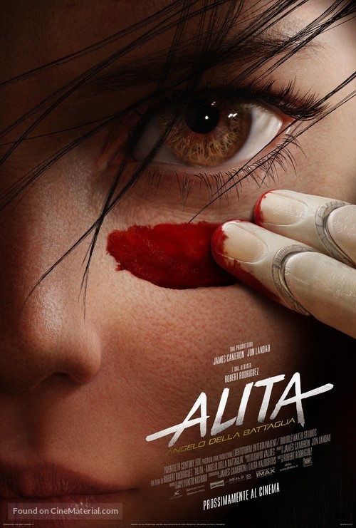 Alita: Battle Angel - Italian Movie Poster
