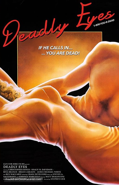 Deadly Eyes - German DVD movie cover