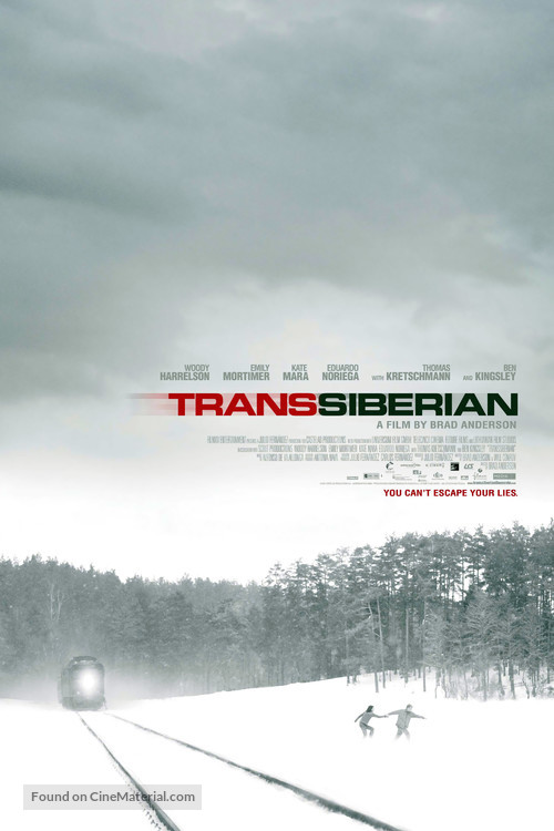 Transsiberian - Dutch Movie Poster