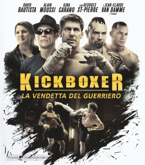 Kickboxer: Vengeance - Italian Movie Cover