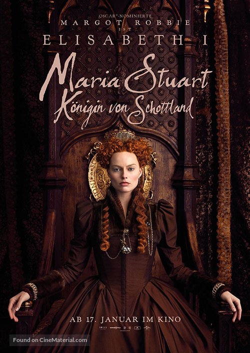 Mary Queen of Scots - German Movie Poster