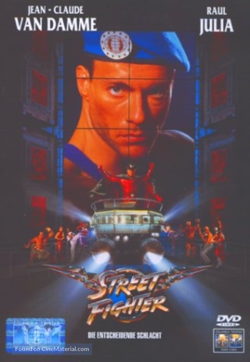 Street Fighter - German DVD movie cover