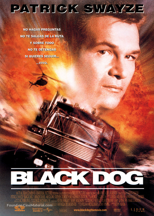 Black Dog - Spanish Movie Poster