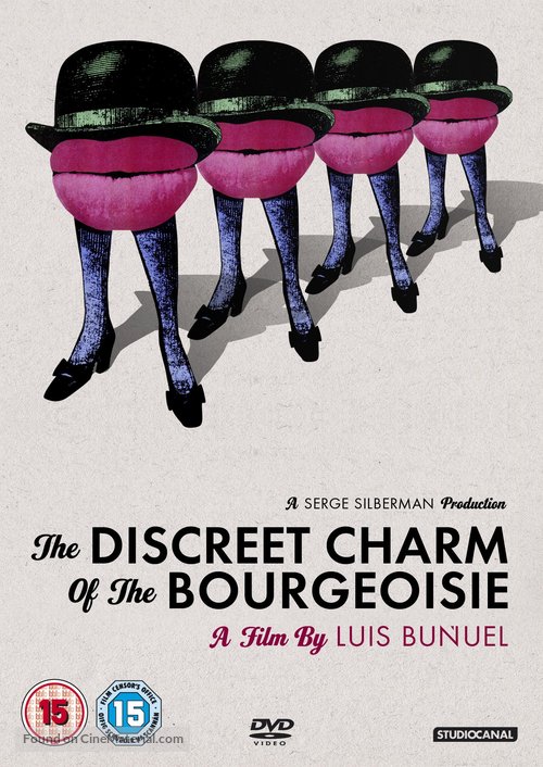 Le charme discret de la bourgeoisie - British DVD movie cover