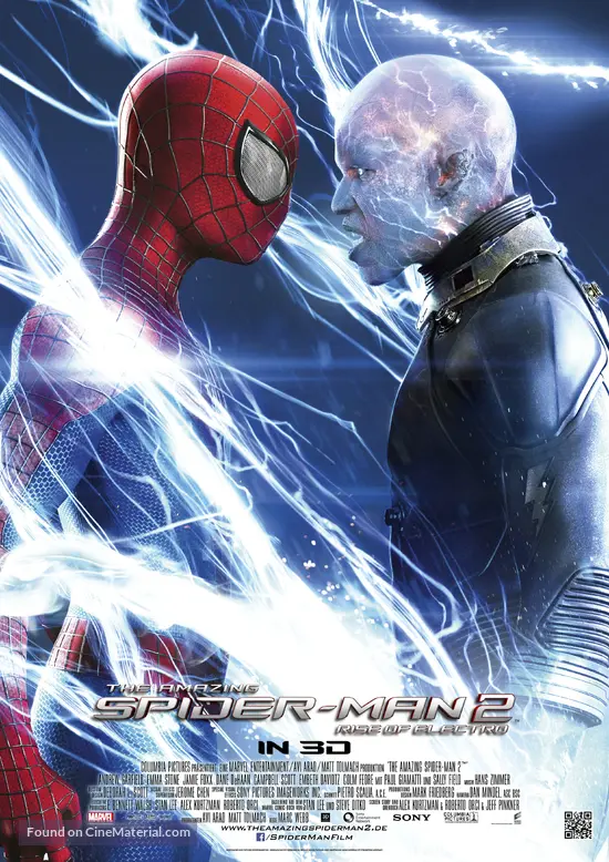 The Amazing Spider-Man 2 - German Movie Poster