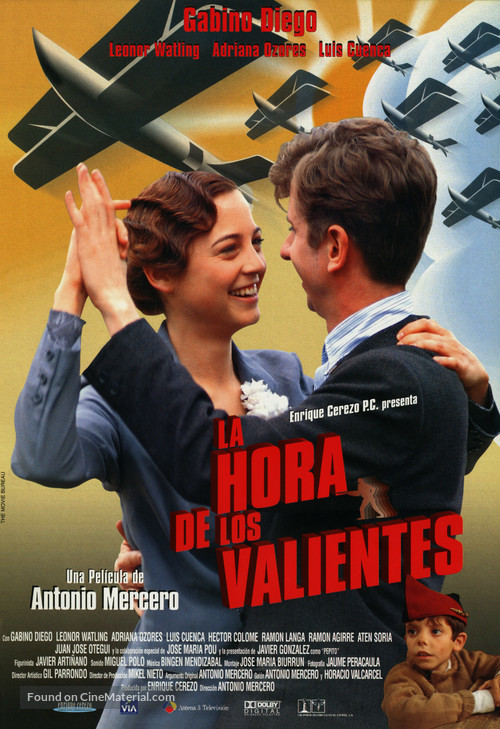 La hora de los valientes - Spanish Movie Poster