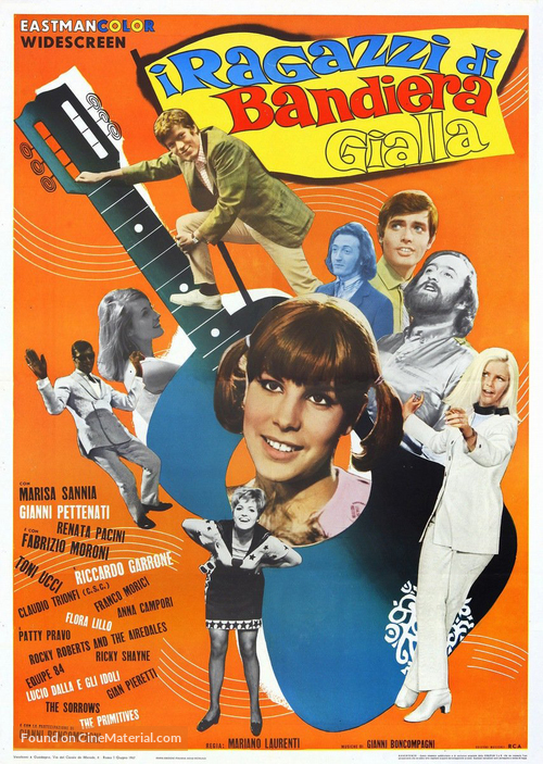 I ragazzi di Bandiera Gialla - Italian Movie Poster