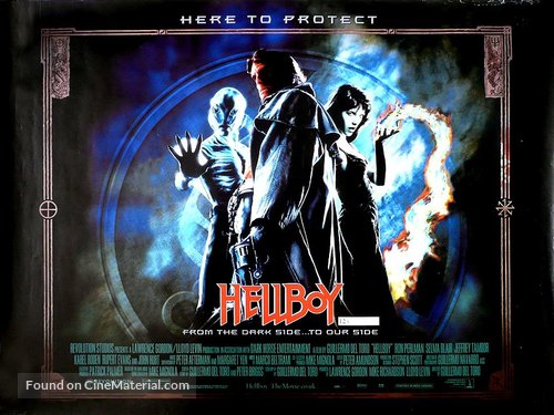 Hellboy - British Movie Poster