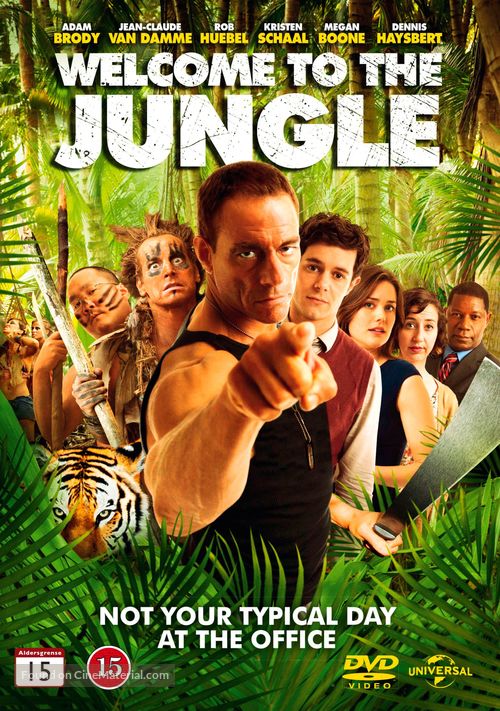 Welcome to the Jungle - Danish DVD movie cover