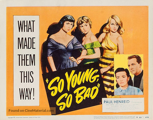 So Young So Bad - Movie Poster