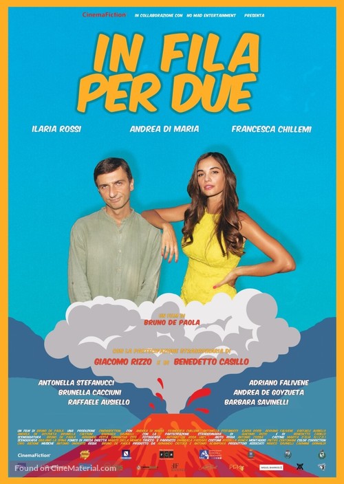 In fila per due - Italian Movie Poster