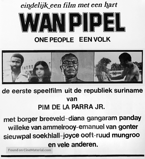 Wan Pipel - Dutch Movie Poster